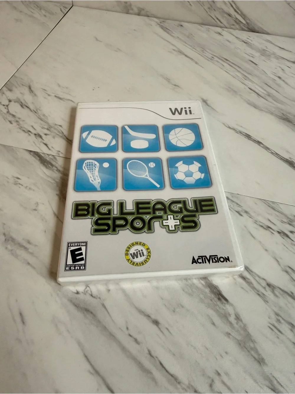 Vintage Big League Sports Nintendo Wii Video Game - Complete In Box